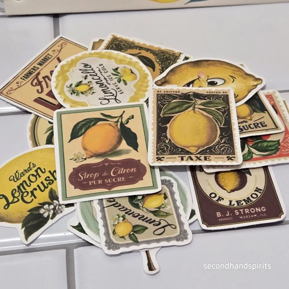 Journal  Notebook Lemons Have a Zest for Life ,matching Pen,keychain And Sticker